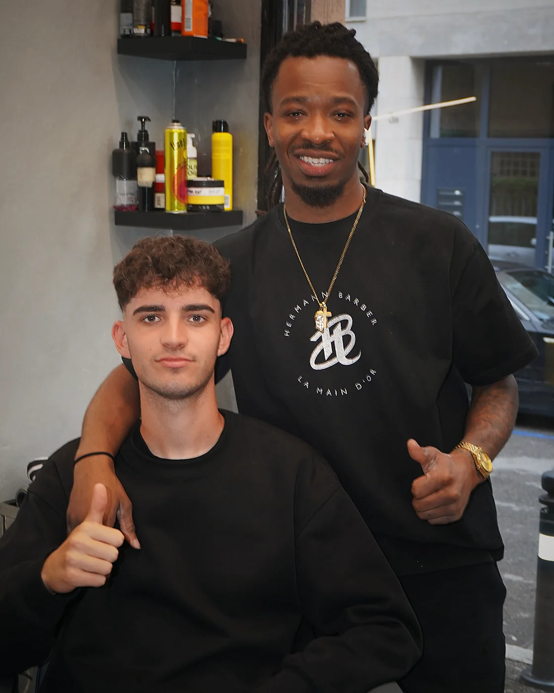 Arbeit aus dem Hermann Barbershop
