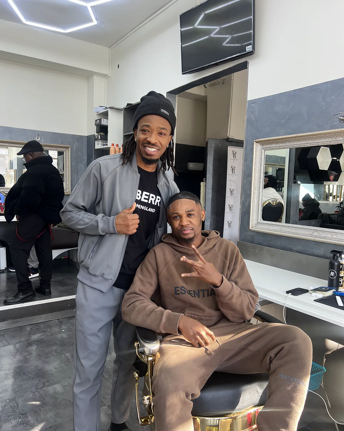 Arbeit aus dem Hermann Barbershop