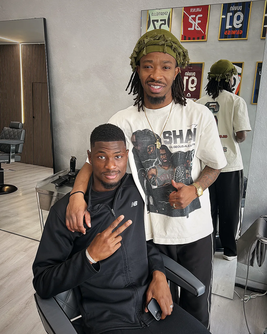 Arbeit aus dem Hermann Barbershop