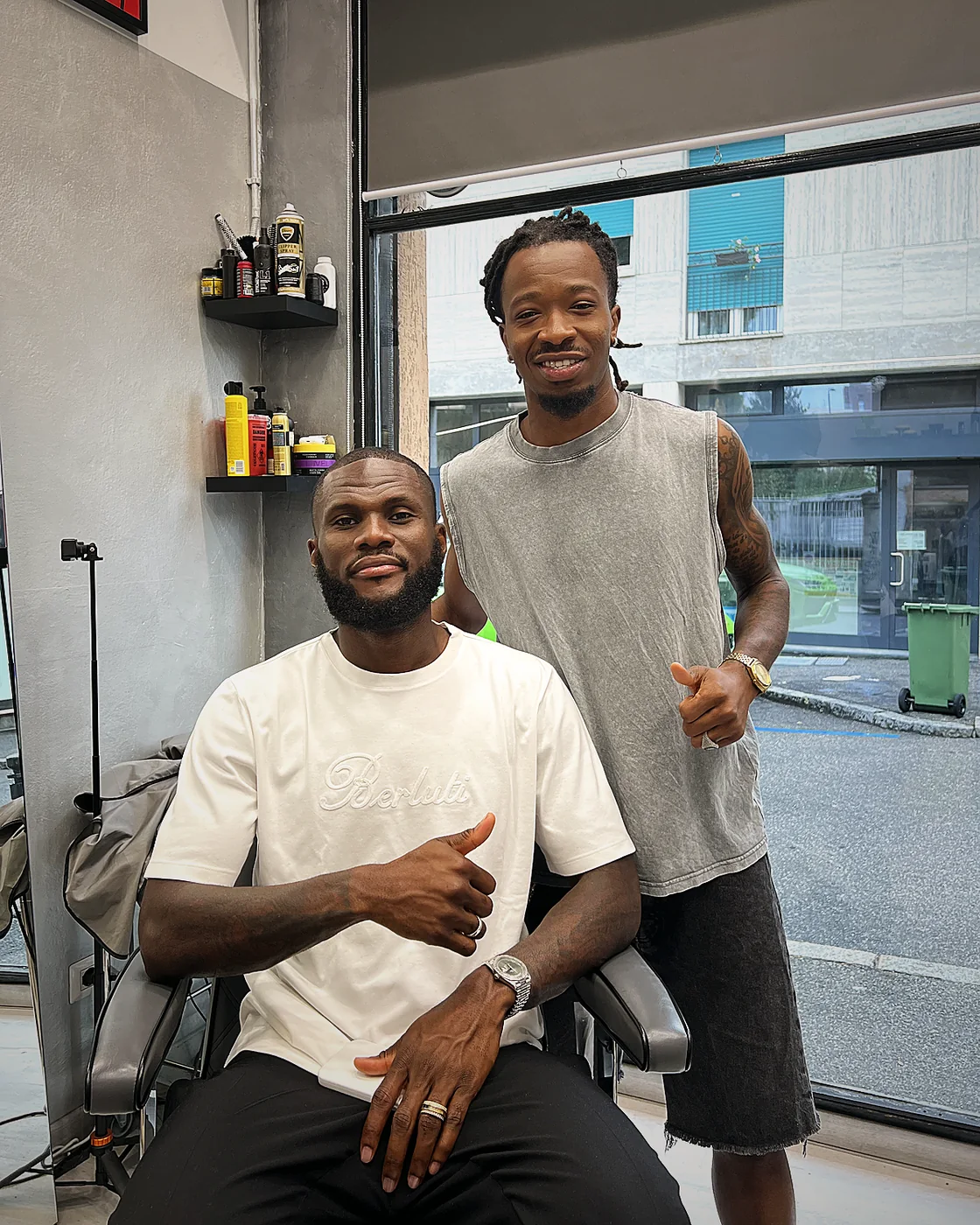 Arbeit aus dem Hermann Barbershop