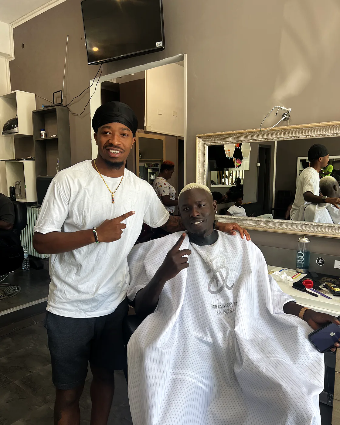Arbeit aus dem Hermann Barbershop