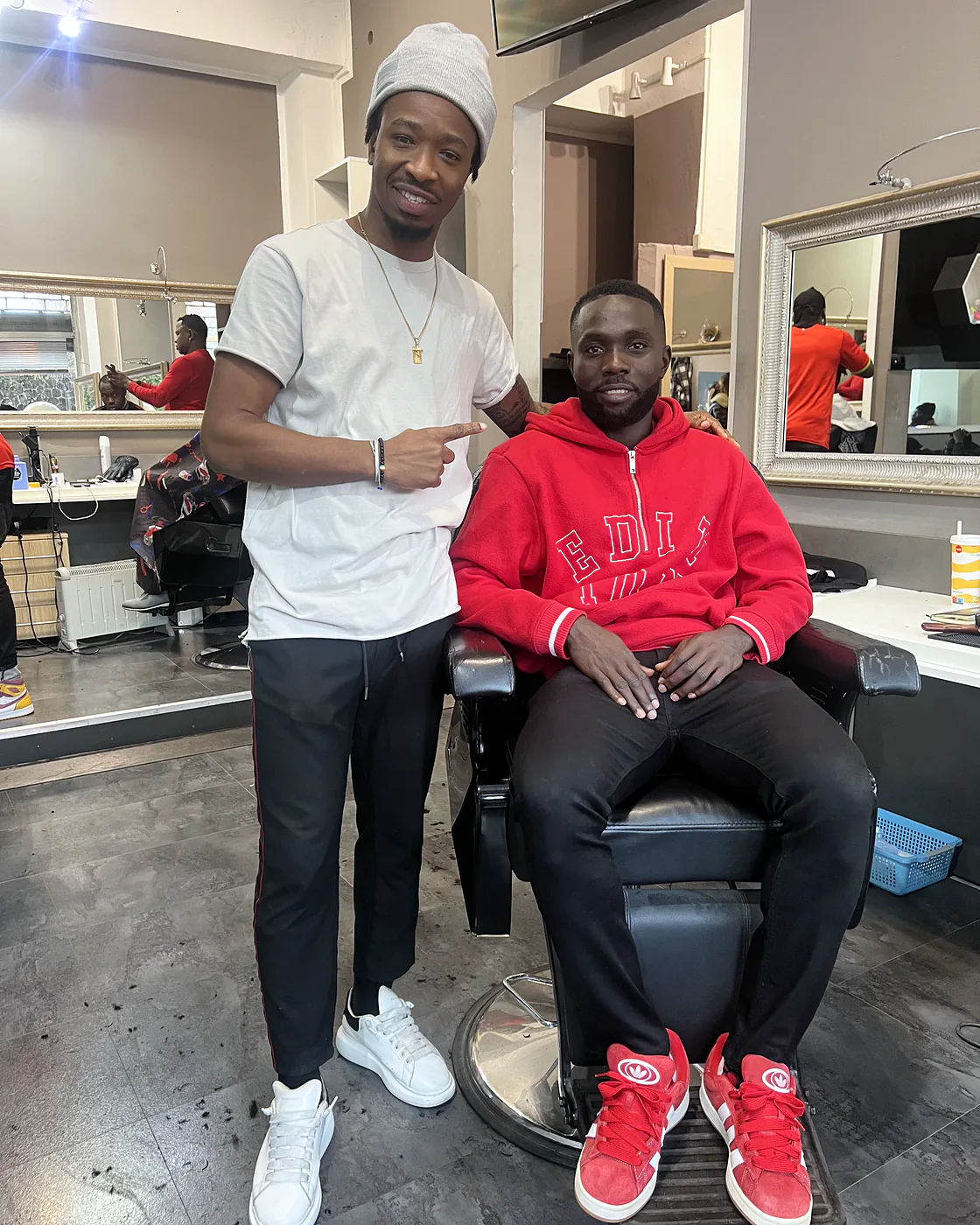 Arbeit aus dem Hermann Barbershop