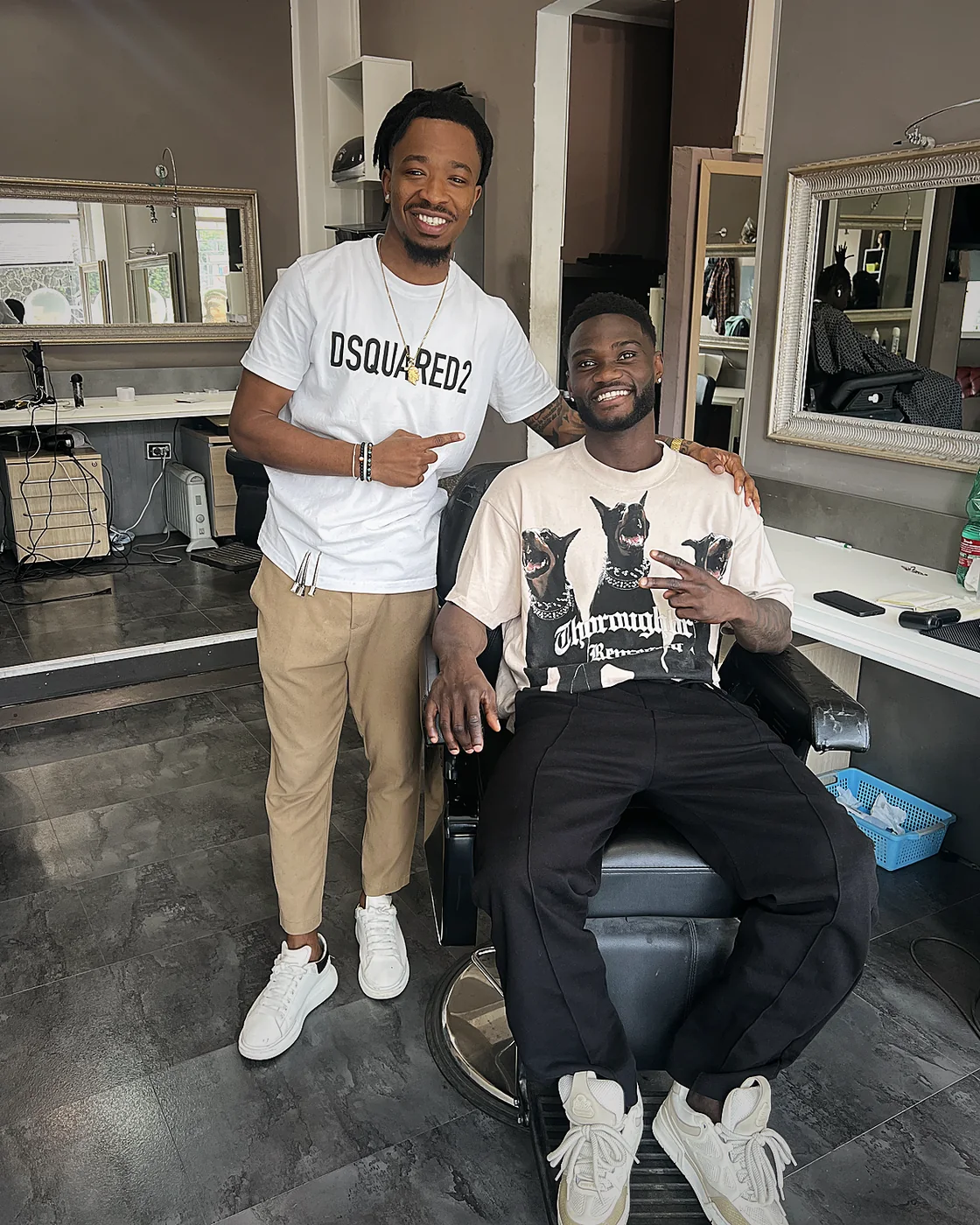 Arbeit aus dem Hermann Barbershop
