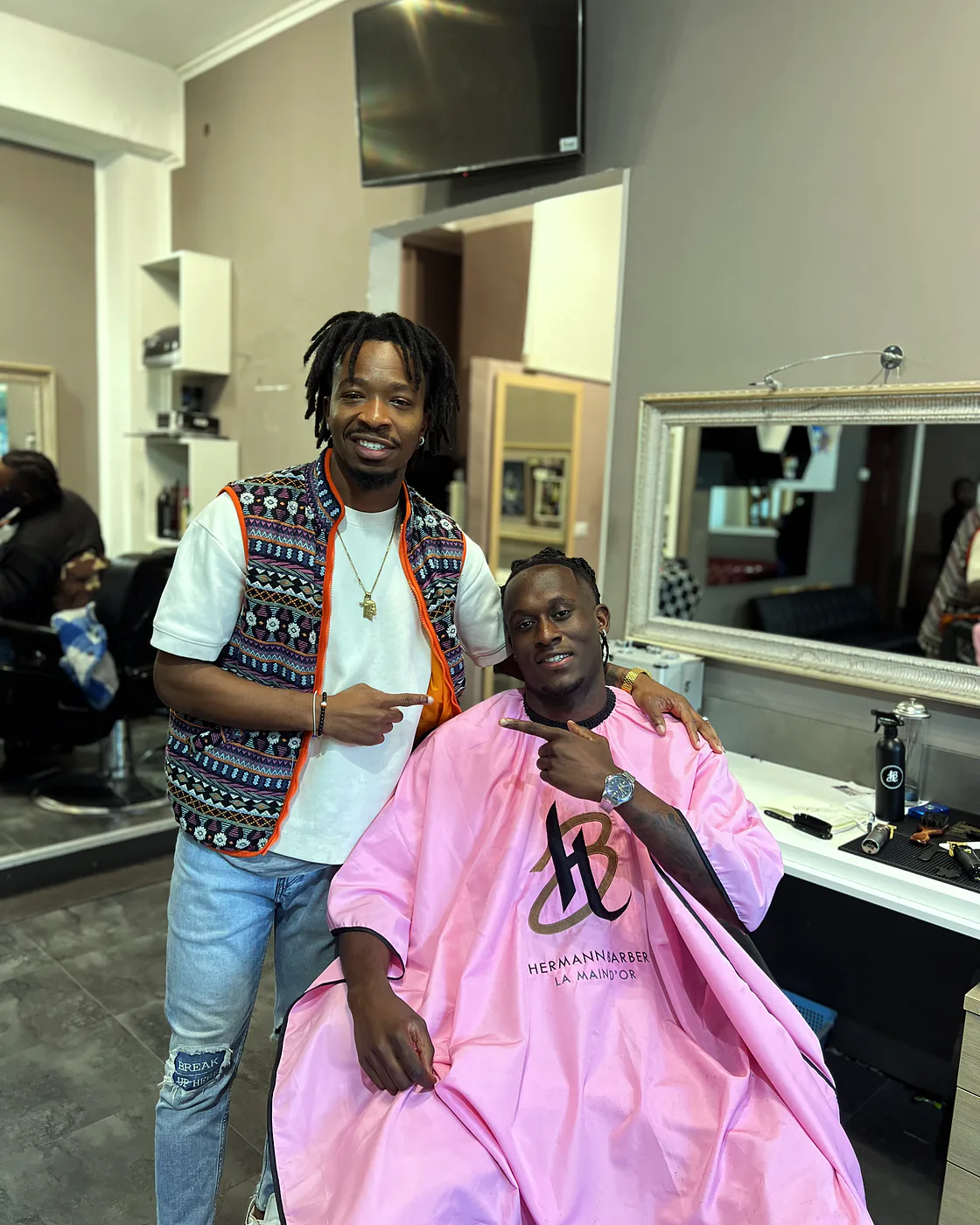 Arbeit aus dem Hermann Barbershop