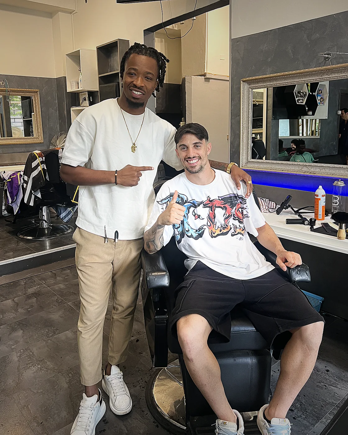 Arbeit aus dem Hermann Barbershop
